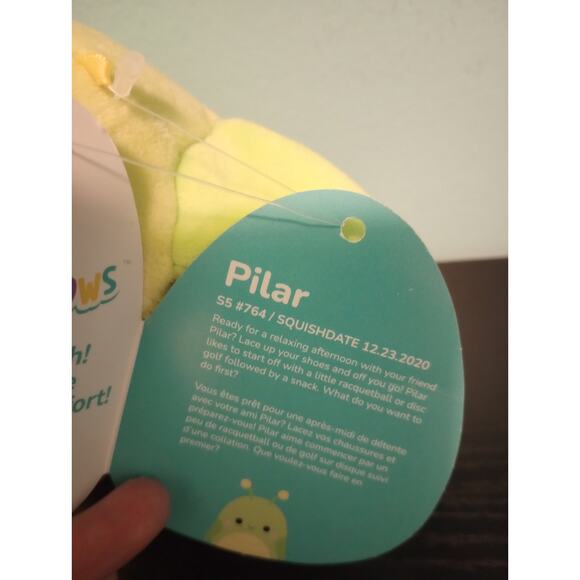 Squishmallows Pilar NWT Grasshopper‎ - Picture 3 of 4